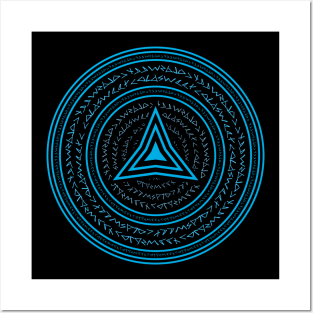 Triangle in a Circle Posters and Art